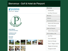 Tablet Screenshot of pierpont.be